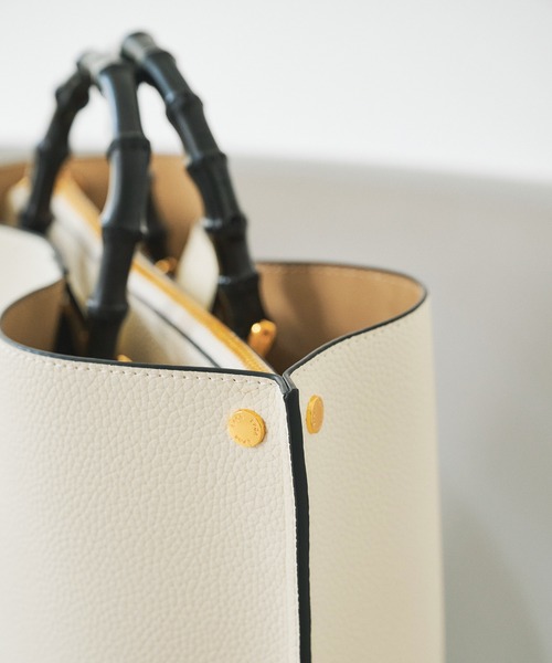E'POR トートバッグ 「E'POR」BAMBOO BAG Large「通勤」「A4対応