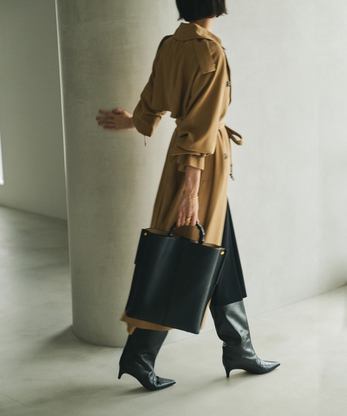 E'POR（エポール） トートバッグ 「E'POR」BAMBOO BAG Large「通勤