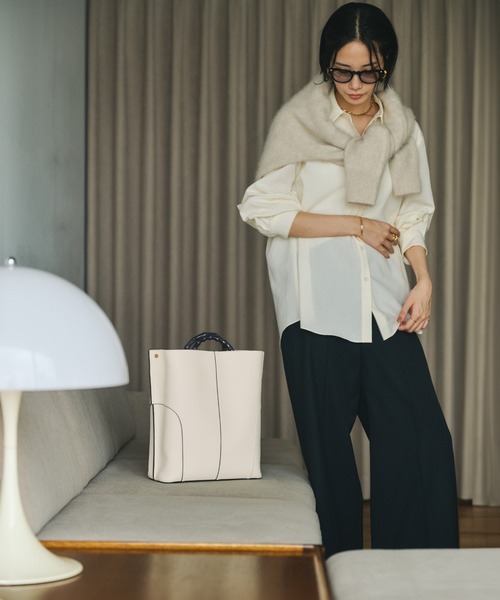 E'POR（エポール） トートバッグ 「E'POR」BAMBOO BAG Large「通勤