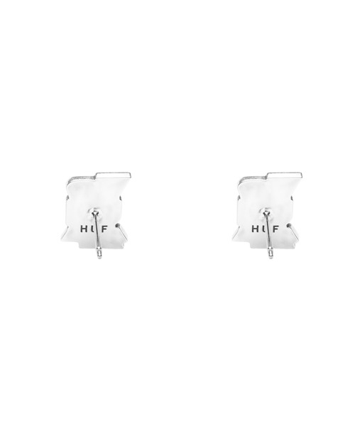 HUF シルバー　ピアス 【新品】 HUF ピアス MEGABLAST PIERCE / ハフ シルバー メンズ