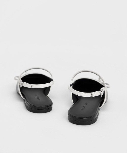 CHARLES ＆ KEITH（チャールズ&キース） パンプス ボウ スリングバック