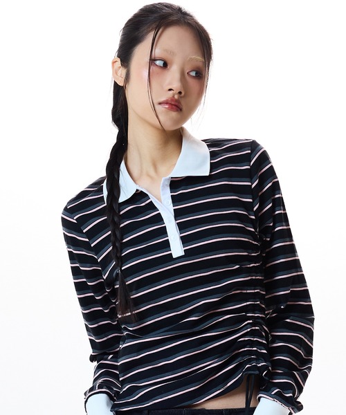tシャツ IM STRING RUGBY TEE レディース