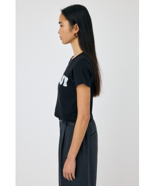 【完売品】未使用タグ付きPATCH LACE MOUSSY TINY Tシャツ moussy｜PATCH LACE MOUSSY TINY Tシャツ | Rakuten Fashion