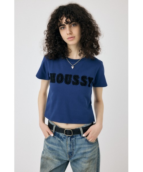 MOUSSY（マウジー） tシャツ 「ライトグレー ZOZO限定カラー」PATCH