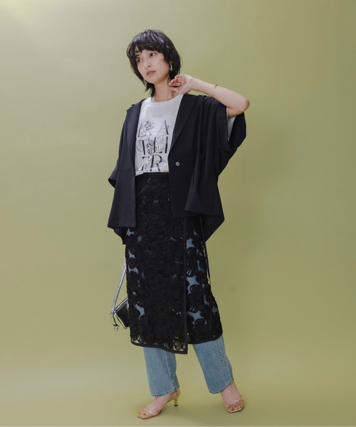 Eimee Law ジャケット テーラードジャケット ハーフスリーブ