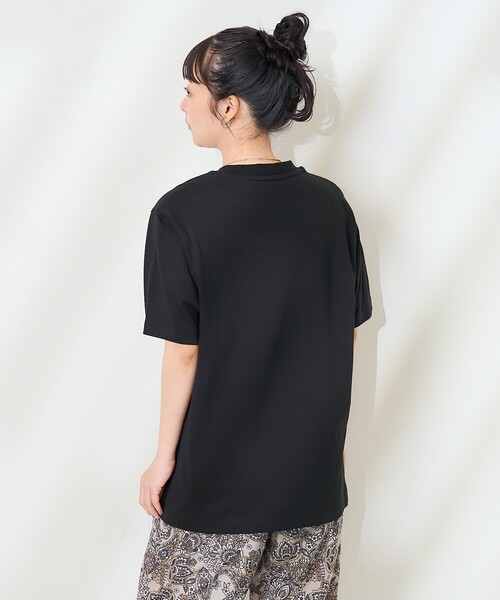 tシャツ LACOSTE/ラコステ ワンポイントTシャツ/アウトラインクロッククルーネックTシャツ レディース FREAK'S STORE tシャツ LACOSTE/ラコステ ワンポイントTシャツ