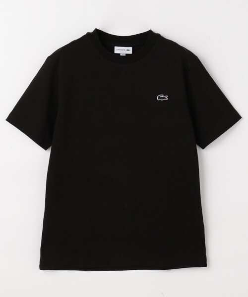 tシャツ LACOSTE/ラコステ ワンポイントTシャツ/アウトラインクロッククルーネックTシャツ レディース LACOSTE ラコステ アウトライン クロック クルーネック Tシャツ