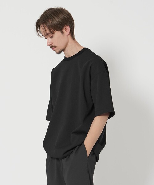 じぶん　BEAUTY&YOUTH エアドビーワイド テーパード ポロシャツ Air Dobby ワイドテーパード ポロシャツ -ヨコストレッチ 吸水速