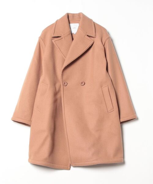 UN3D.（アンスリード） チェスターコート FREE キャメル レディース