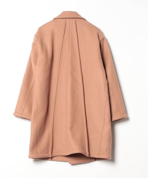 UN3D.（アンスリード） チェスターコート FREE キャメル レディース