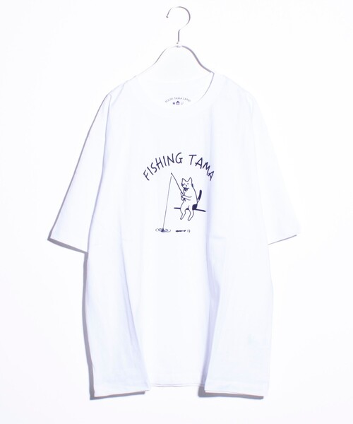 POCHITAMA LAND tシャツ 「POCHITAMA LAND/ポチタマランド」Fishing