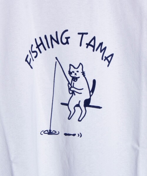 POCHITAMA LAND tシャツ 「POCHITAMA LAND/ポチタマランド」Fishing