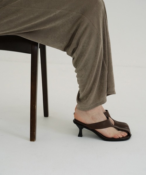 CLANE（クラネ） サンダル CURVED DESIGN SANDALS レディース