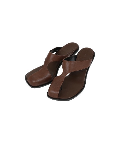 CLANE（クラネ） サンダル CURVED DESIGN SANDALS レディース
