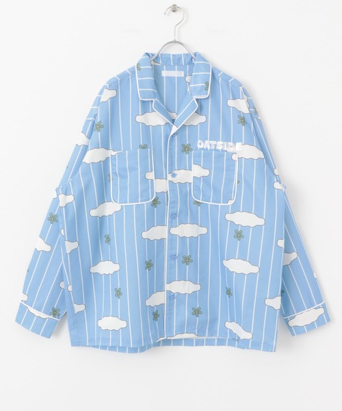 maatee&sons unreal別注 オープンカラーシャツ MAATEE AND SONS』 