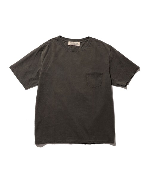 REMI RELIEF Compact Tシャツ ブラウン REMI RELIEF (レミレリーフ) ×BREEFING 天竺変形マスクT