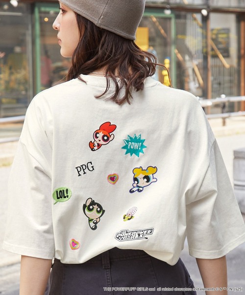 と*お様 パワーパフガールズ Tシャツ　未使用 MONO-MART tシャツ 「THE POWERPUFF GIRLS」別注 パワーパフ