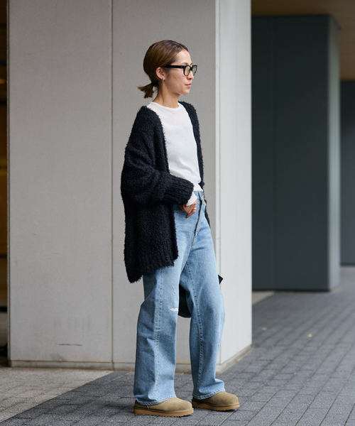 FRAMeWORK（フレームワーク） ニットカーディガン FREE ライトグレー