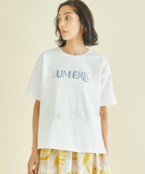 Settimissimo（セッティミッシモ） tシャツ スタッズ ミックス 刺繍