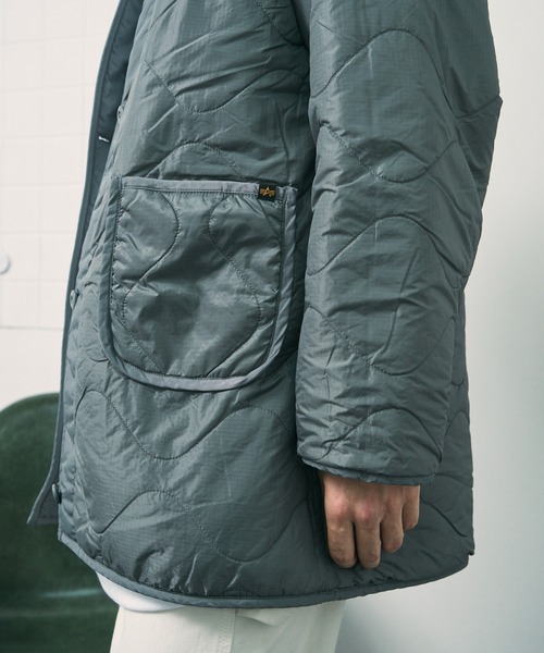タグ付 未使用 アルファインダストリーズ ジャケット コート アウター グレー Alpha Industries（アルファ・インダストリーズ） コート M グレー