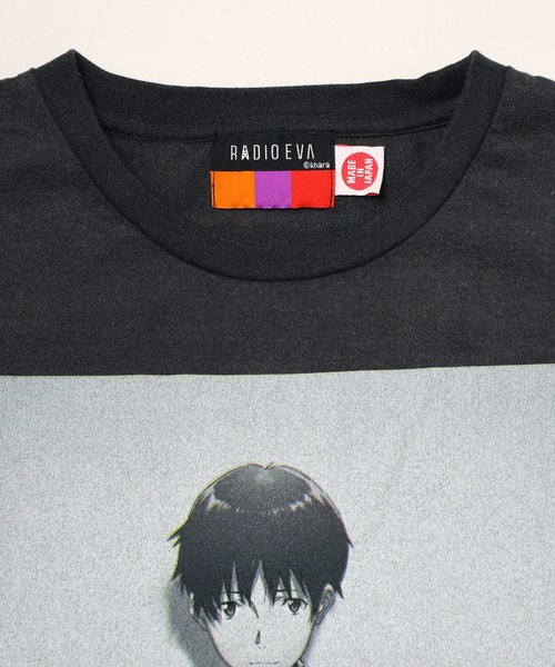 tシャツ RADIO EVA A233 VINTAGE ILLUSTRATION T-Shirt メンズ レディースの画像