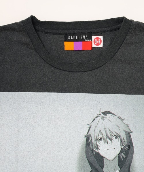 tシャツ RADIO EVA A233 VINTAGE ILLUSTRATION T-Shirt メンズ レディースの画像