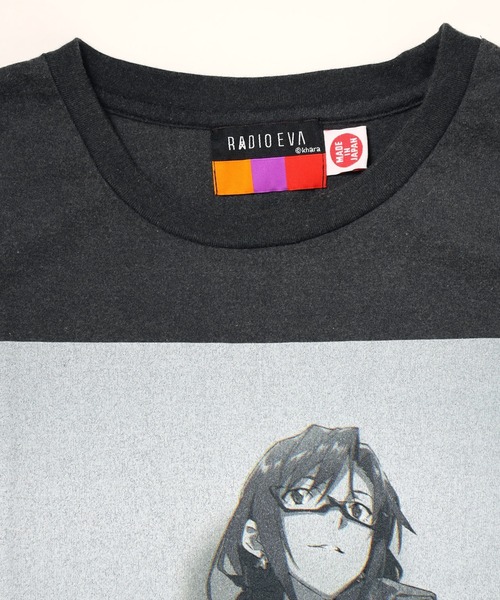 tシャツ RADIO EVA A233 VINTAGE ILLUSTRATION T-Shirt メンズ レディースの画像