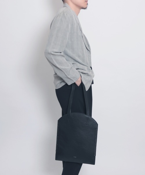 YArKA トートバッグ 「YArKA/ヤーカ」real leather lace up tote bag