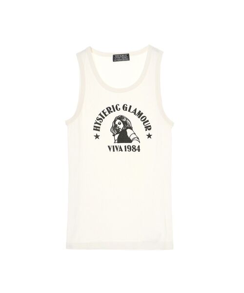 HYSTERIC GLAMOUR]HYS KINKY JEANS タンクトップ/BLACK