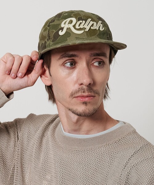 POLO RALPH LAUREN キャップ 帽子 「POLO LAUREN」ロゴ ベース