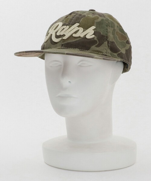 POLO RALPH LAUREN キャップ 帽子 「POLO LAUREN」ロゴ ベース