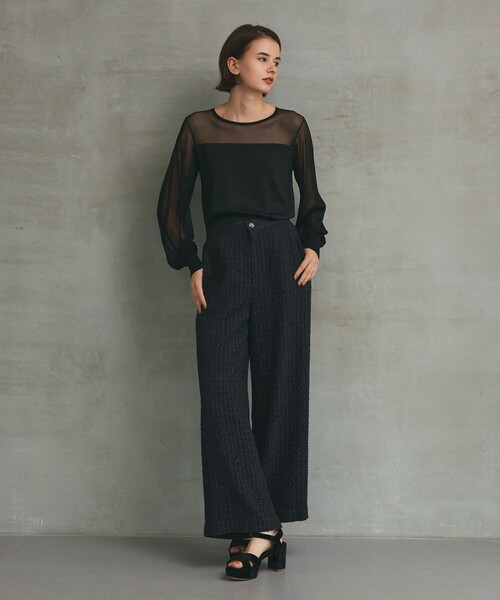 GRACE CLASS ラメコンビシアーニット レディース : ZOZOTOWN Yahoo!店