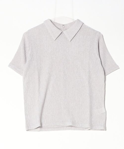 「Steven Alan」 半袖シャツ FREE ライトグレー レディース