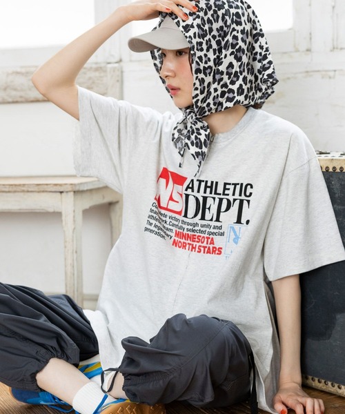 niko and… tシャツ アソートプリントダブルZIPTシャツ