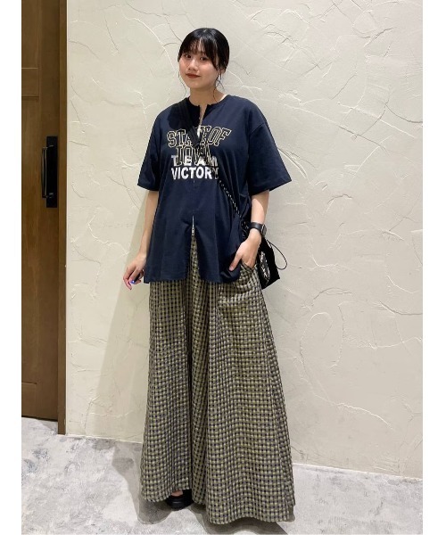 niko and… tシャツ アソートプリントダブルZIPTシャツ