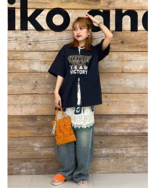 ニコアンド　てぃらアソートサマーTシャツ　新品タグ付き ニコアンド アソートサマーTシャツ てぃらさんプロデュース