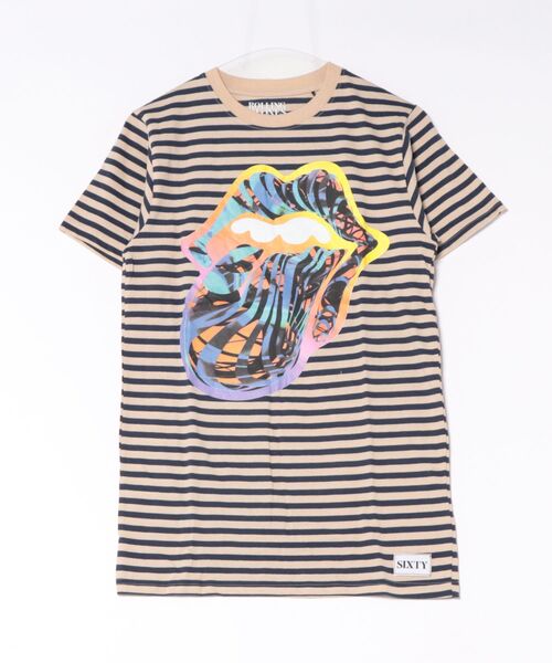 Revo. スマホショルダー tシャツ ROCK OFF ロックオフ THE ROLLING
