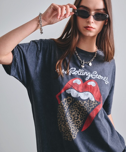Revo. tシャツ ROCK OFF ロックオフ THE ROLLING STONES PRINT T