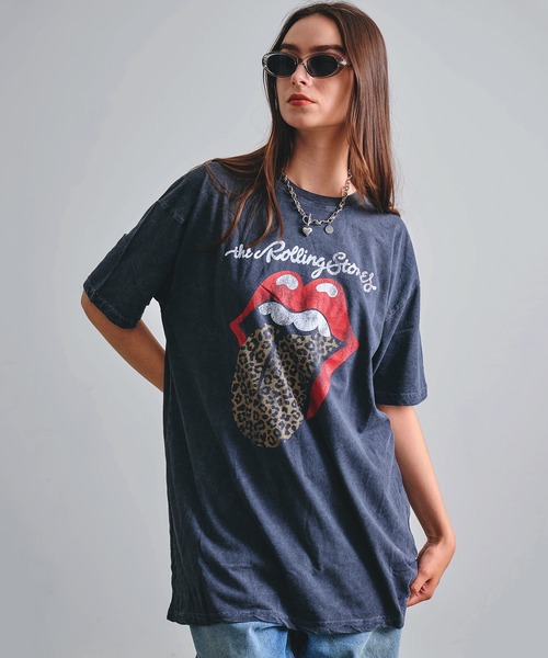 Revo. tシャツ ROCK OFF ロックオフ THE ROLLING STONES PRINT T