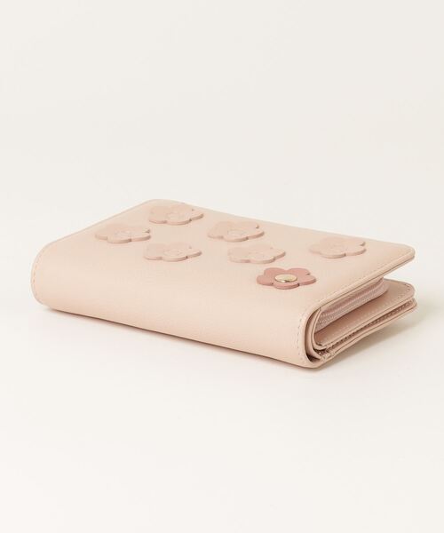 MARY QUANT 花柄三つ折り財布 ピンク MARY QUANT 「MARY QUANT」 花柄財布 - ピンク レディース
