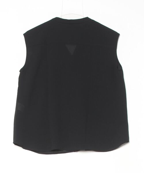 SHIPS（シップス） ノースリーブシャツ - ブラック レディース
