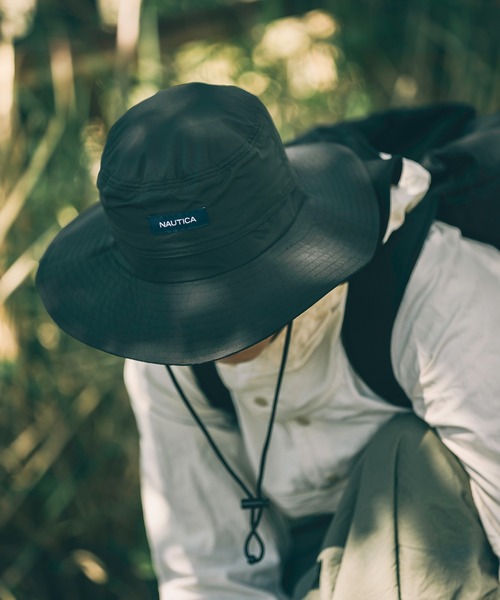NAUTICA（ノーティカ） 帽子 ハット メンズ SUNSHADE HAT サファリ