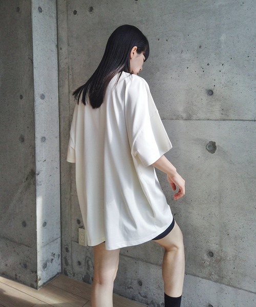 「y/m by RIKA」 半袖Tシャツ MEDIUM ライトイエロー レディース