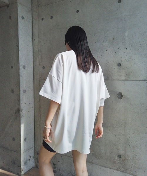 「y/m by RIKA」 半袖Tシャツ MEDIUM ライトイエロー レディース