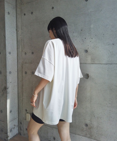 「y/m by RIKA」 半袖Tシャツ MEDIUM ライトイエロー レディース