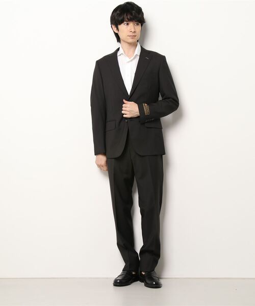 【URBAN RESEARCH】ブラックスーツ サイズ42 URBAN RESEARCH】ブラックスーツ サイズ42 URBAN RESEARCH