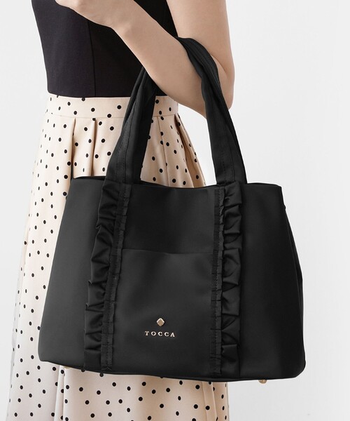 TOCCA ブラック トートバッグ TOCCA 「TOCCA」 トートバッグ F ブラック レディース