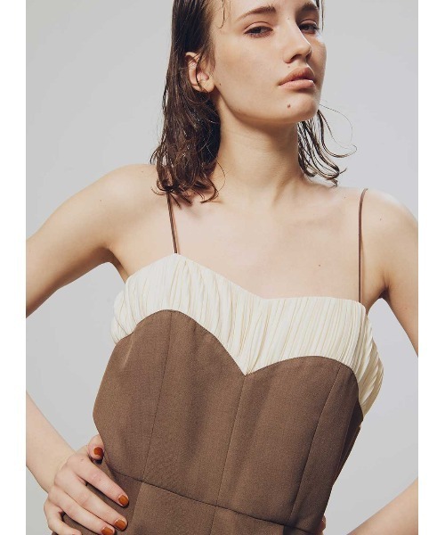 COEL（コエル） オールインワン プリーツ切替オールインワン