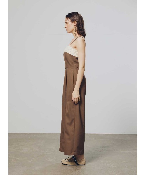 COEL（コエル） オールインワン プリーツ切替オールインワン