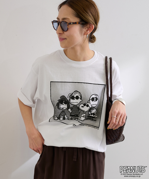tシャツ 「追加」JOHNBULL/ジョンブル PENUTS GANG SHADES T レディース